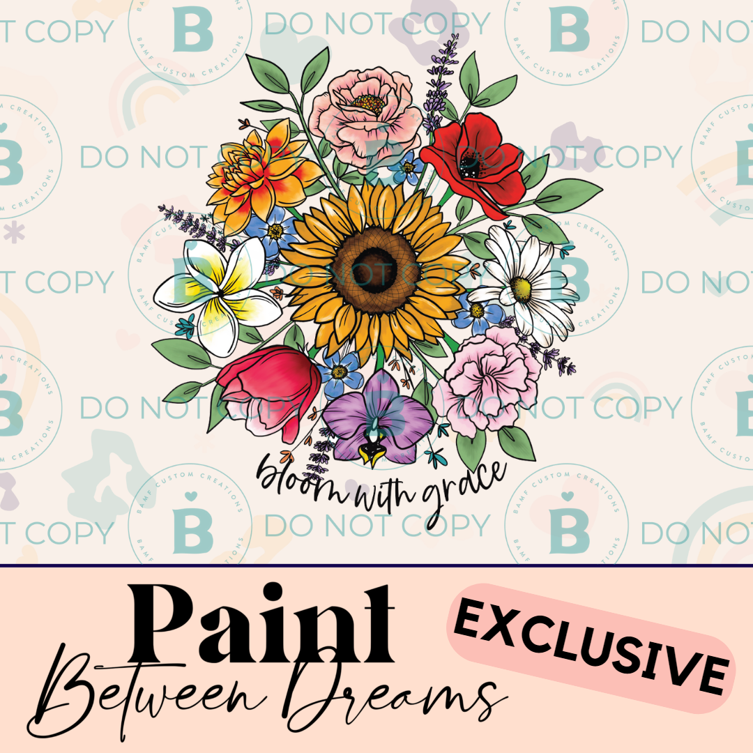 0849 | Bloom with Grace | PBD | Stickercal