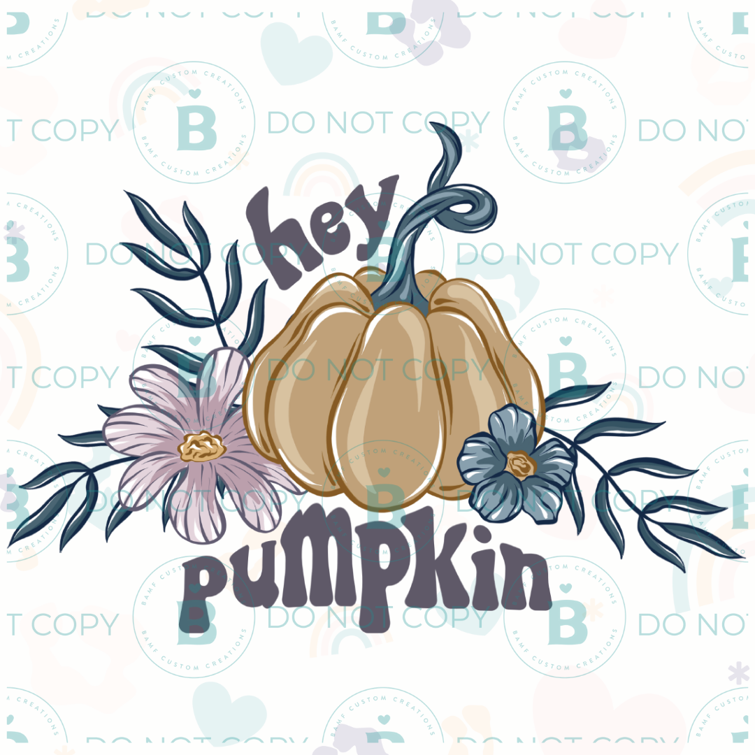 0851 | Hey Pumpkin | Stickercal