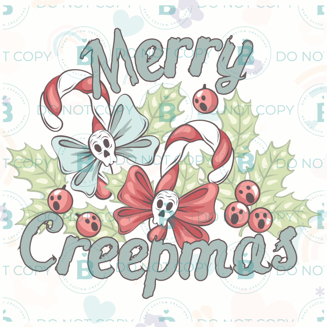 0854 | Merry Creepmas | Stickercal
