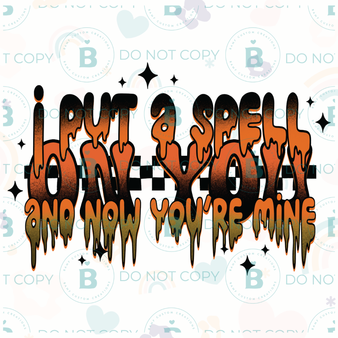 0862 | I Put a Spell on You & Now You're Mine | Stickercal