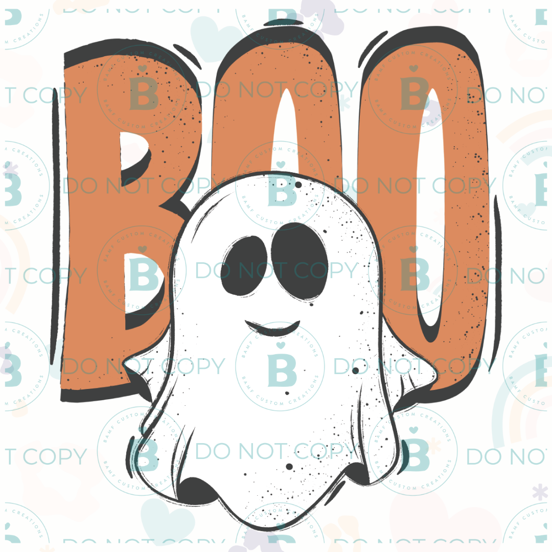 0863 | Boo | Stickercal