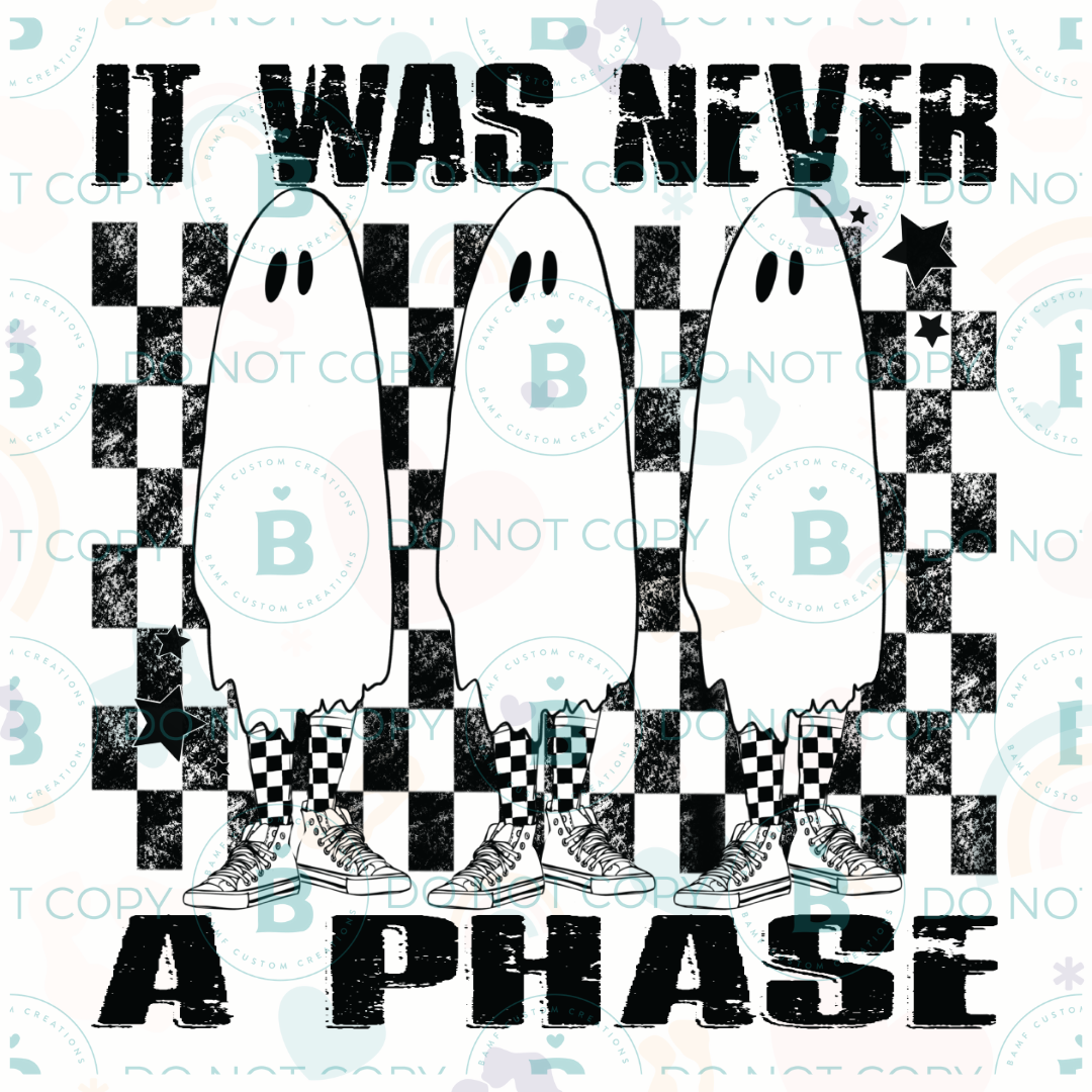 0865 | It Was Never a Phase | Stickercal