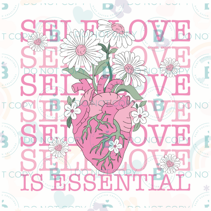 0900 | Self Love is Essential | Stickercal