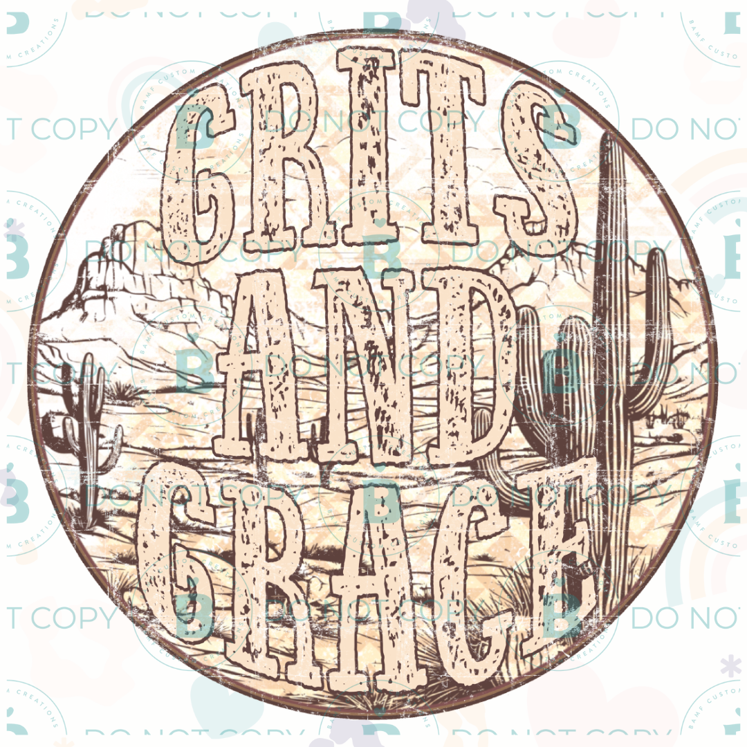 0905 | Grits & Grace | Stickercal