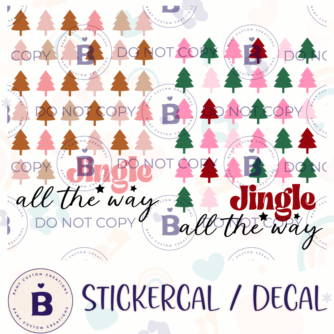 0923 | Jingle All the Way | Stickercal
