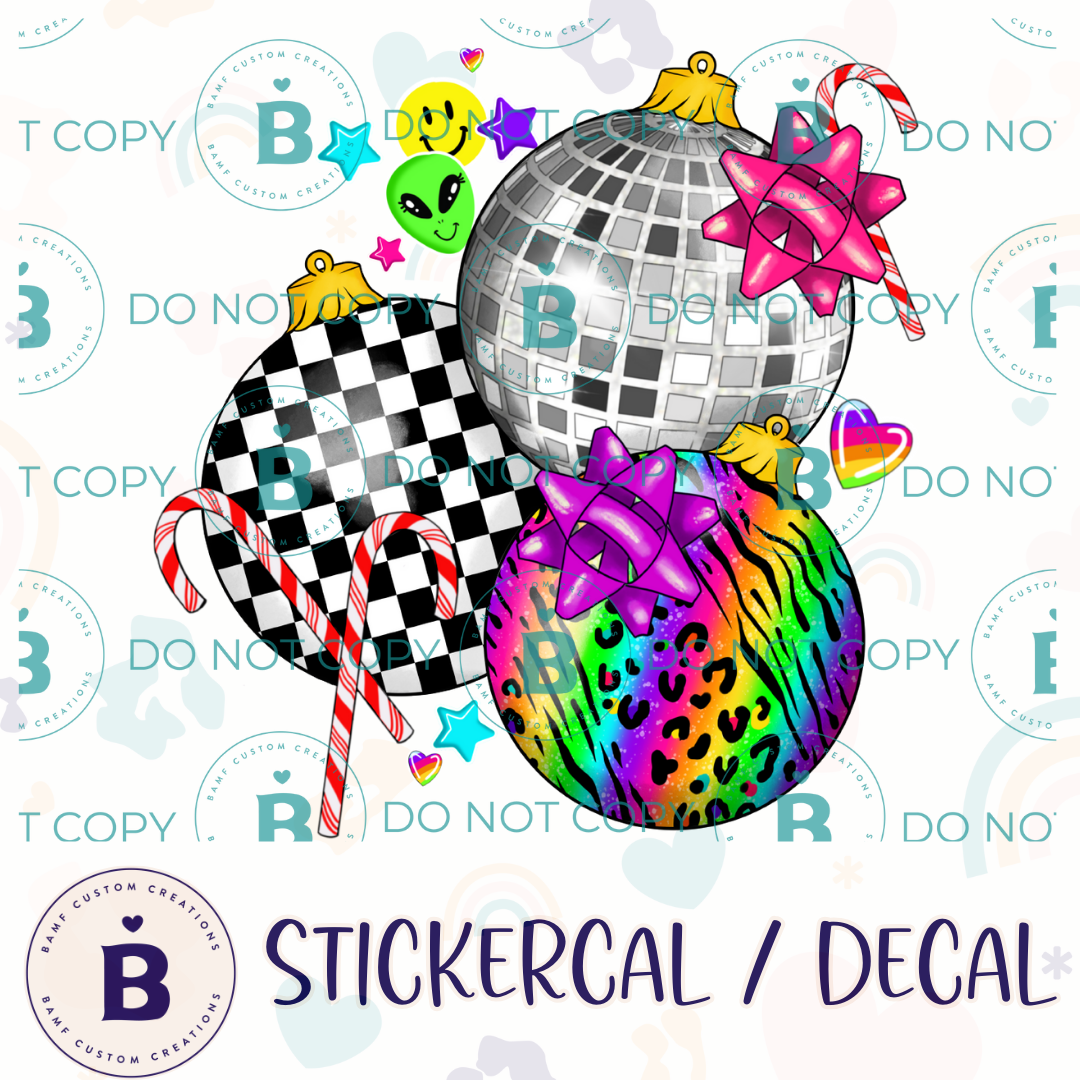 0957 | LF Ornaments | Stickercal