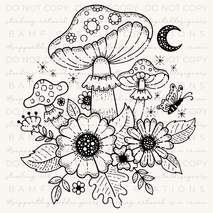 0985 | Mushroom Magic | Stickercal