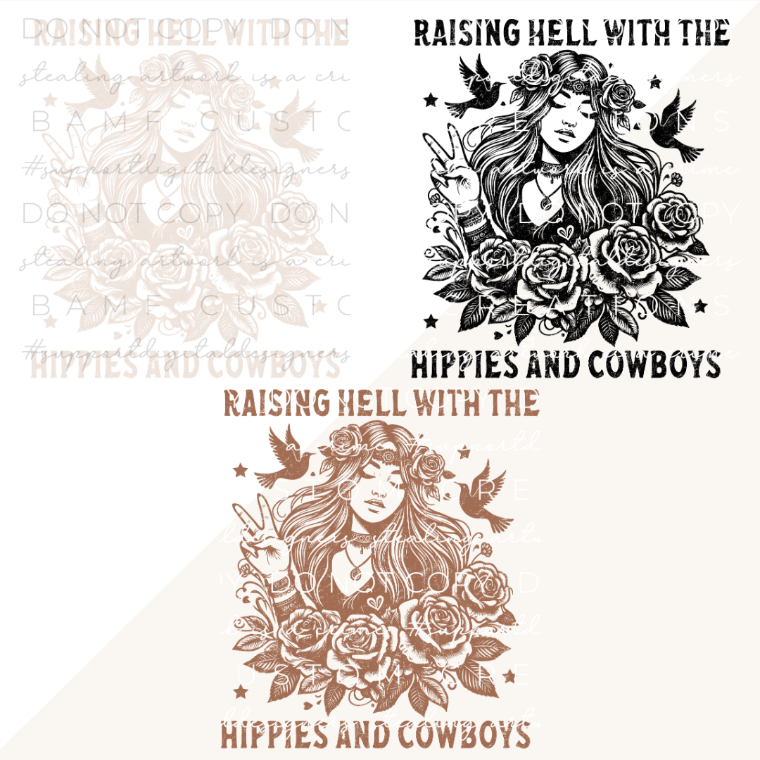 0991 | Raising Hell with the Hippies & Cowboys | Stickercal