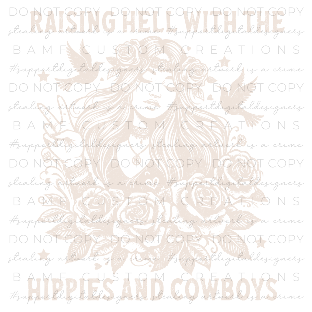 0991 | Raising Hell with the Hippies & Cowboys | Stickercal