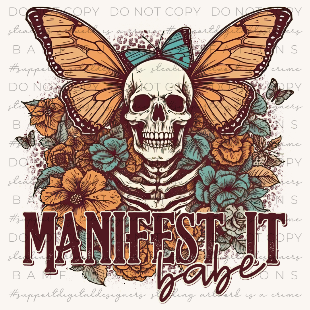 0993 | Manifest It Babe | Stickercal