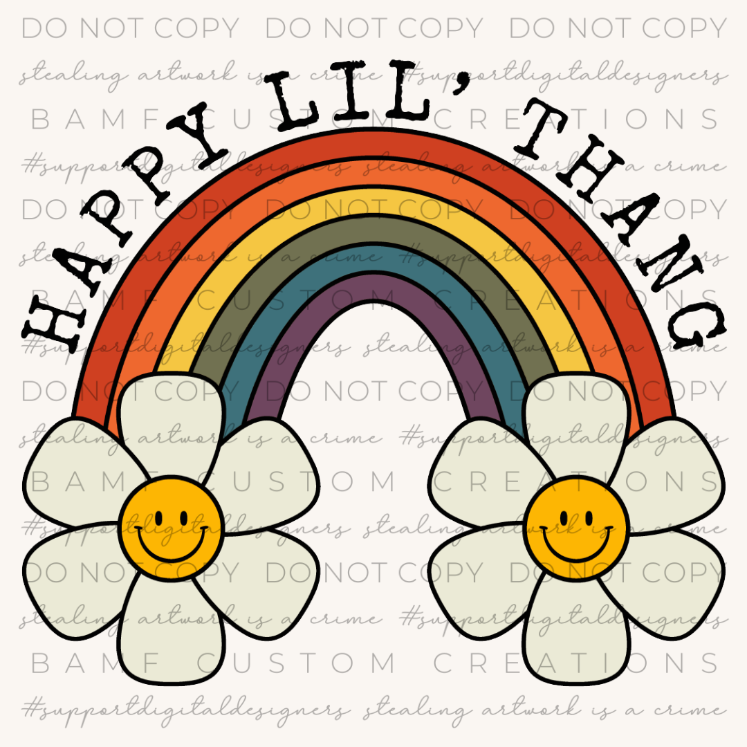 0999 | Happy Lil' Thing | Stickercal