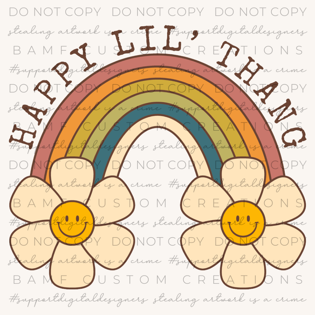 0999 | Happy Lil' Thing | Stickercal