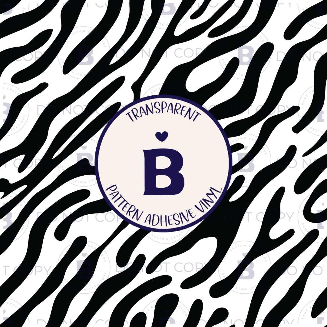 2073 | Zebra Stripes | Pattern Vinyl