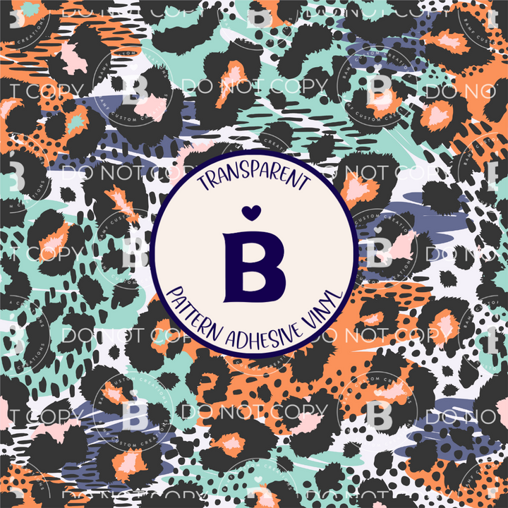 2397 | Abstract Leopard | Pattern Vinyl