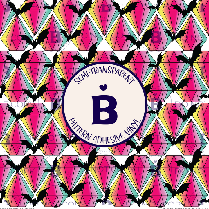 2490 | Batty Behavior | Pattern Vinyl