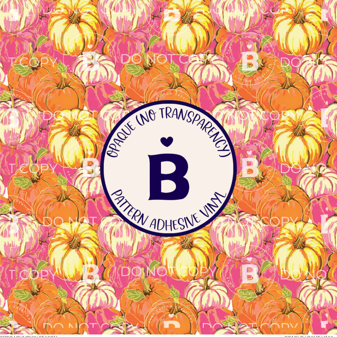 2619 | Pumpkin Season | Pattern Vinyl