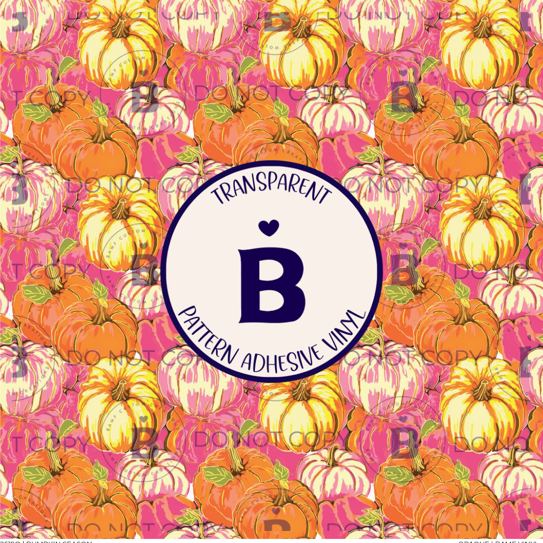 2619 | Pumpkin Season | Pattern Vinyl