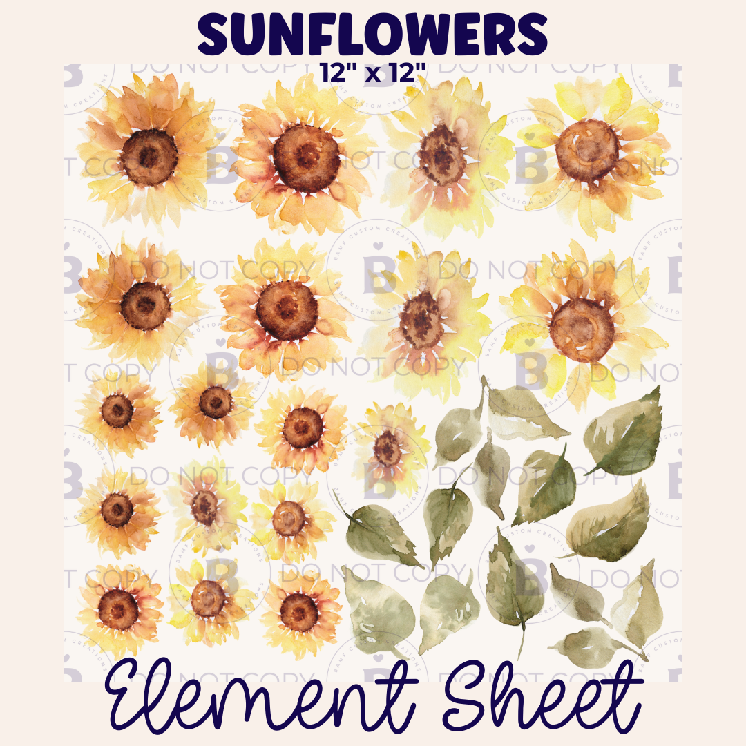 E004 | Sunflower | Element Sheet