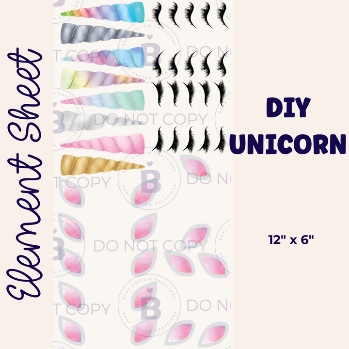 E024 | Build Your Own Unicorn | Element Sheet
