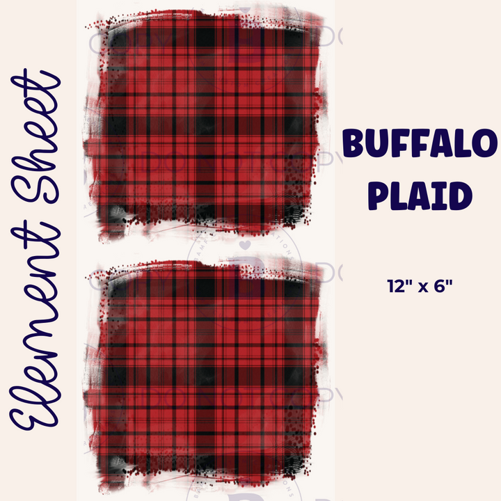 E049 | Buffalo Plaid | Element Sheet