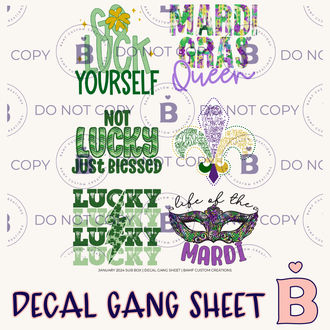 01-2024 | Decal Gang Sheet