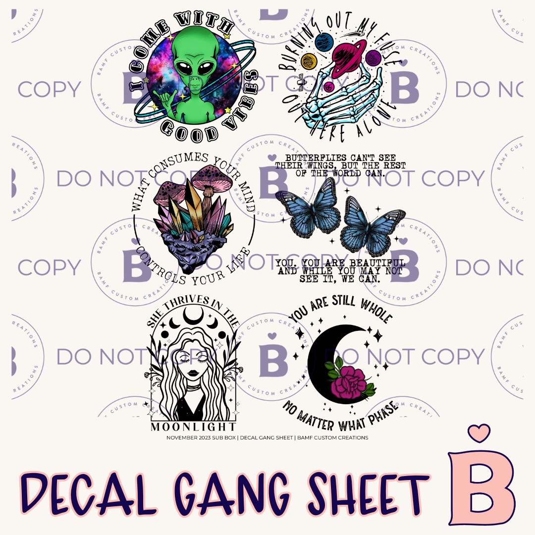 11-2023 | Decal Gang Sheet