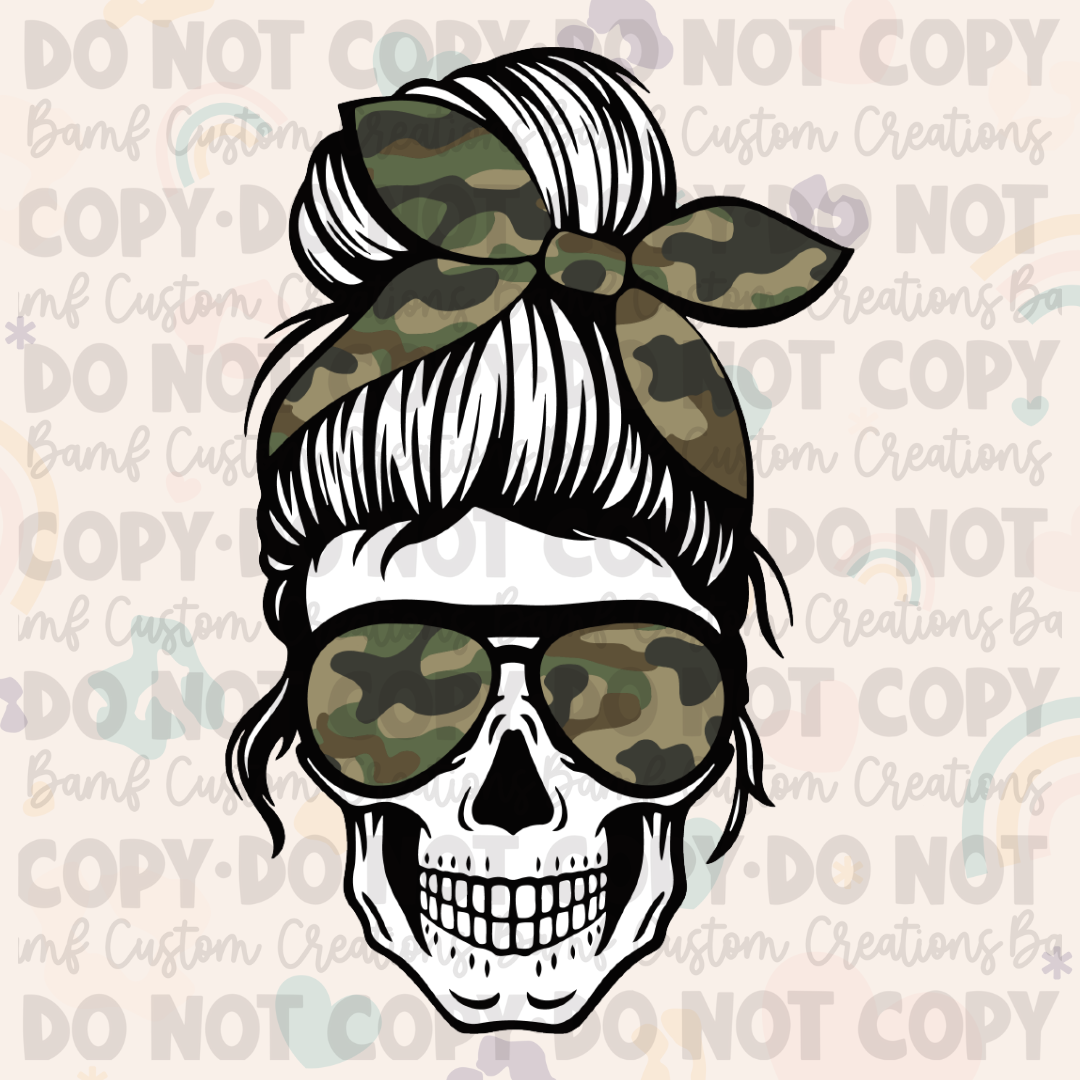 0021 | Leopard Skull | Stickercal