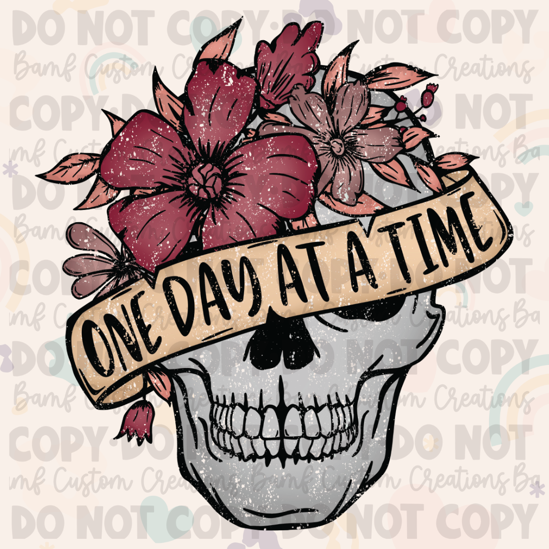0059 | One Day At A Time | Stickercal