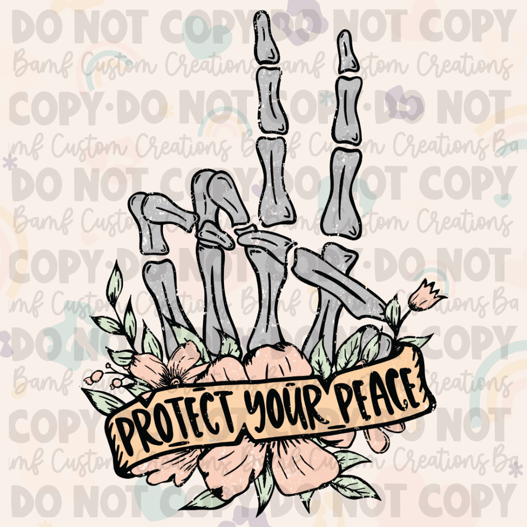 0060 | Protect Your Peace | Stickercal