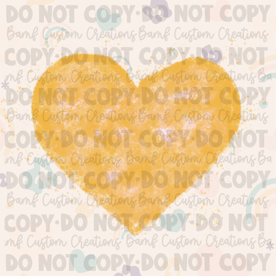 0105 | Watercolor Heart | Stickercal