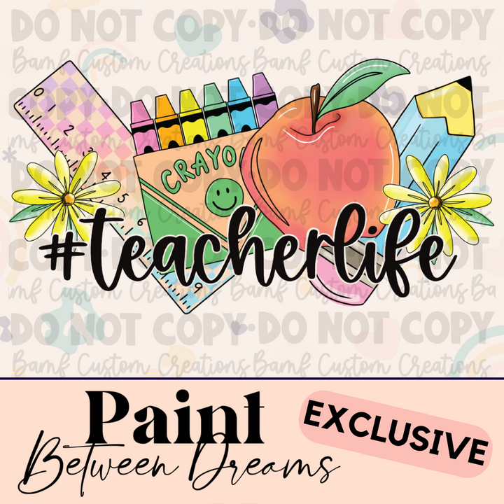 0366 | Teacher Life | PBD | Stickercal