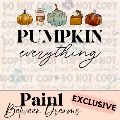 0383 | Pumpkin Everything | PBD | Stickercal