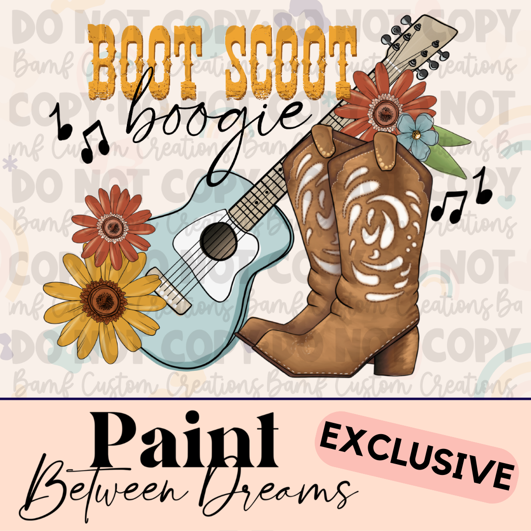 0388 | Boot'n & Scott'n | PBD | Stickercal