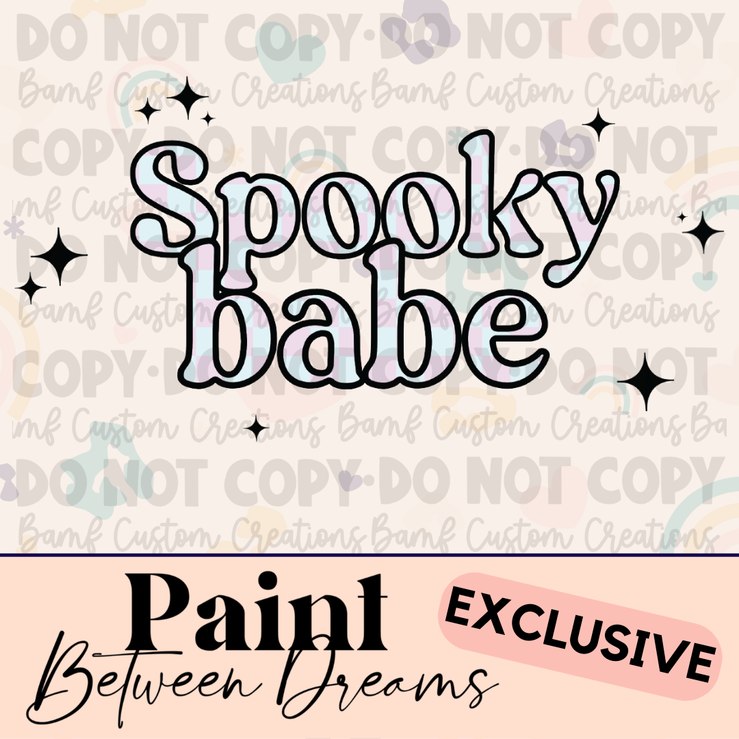 0401 | Spooky Babe | PBD | Stickercal