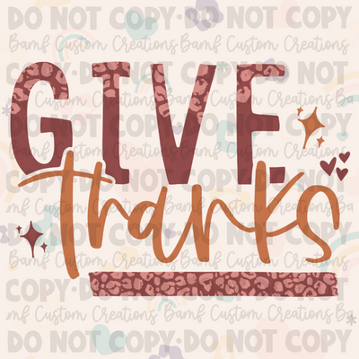0409 | Give Thanks | Stickercal