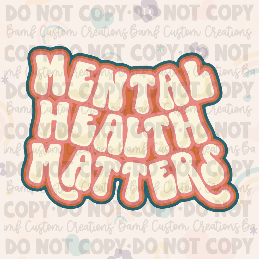 0413 | Mental Health Matters | Stickercal