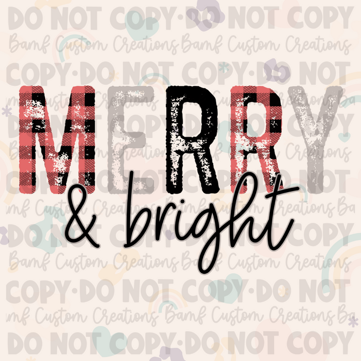 0420 | Merry & Bright | Stickercal