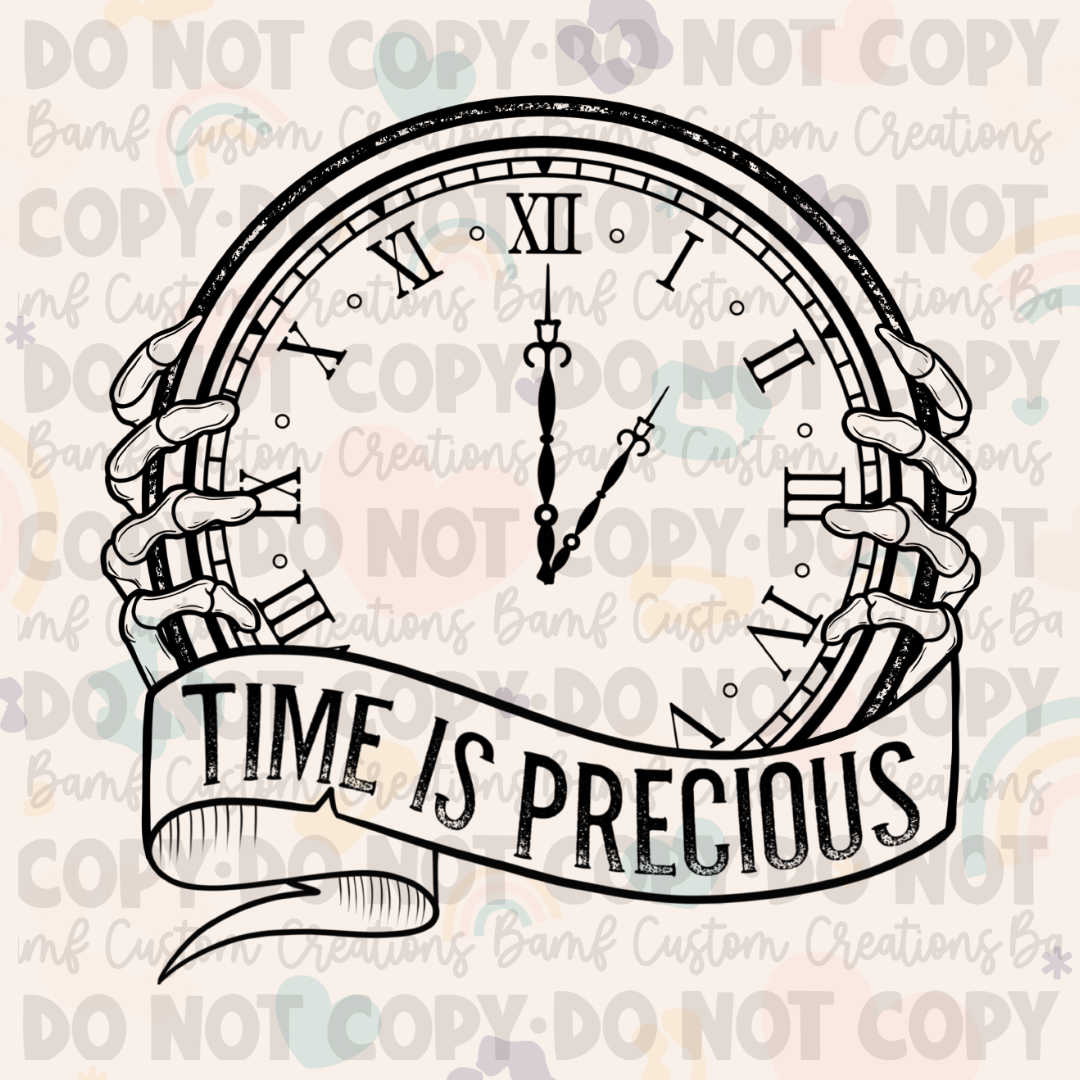 0423 | Time is Precious | Stickercal