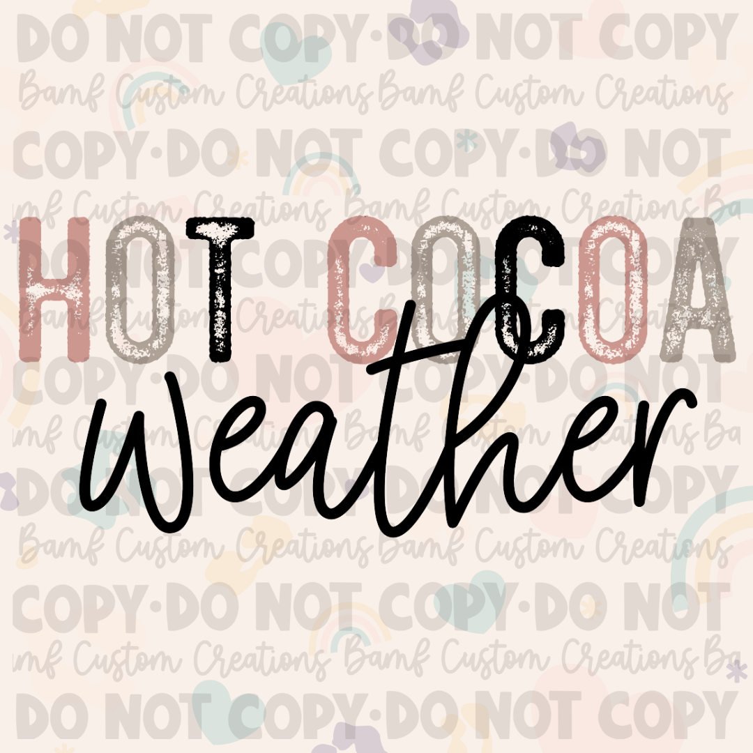 0426 | Hot Cocoa Weather | Stickercal
