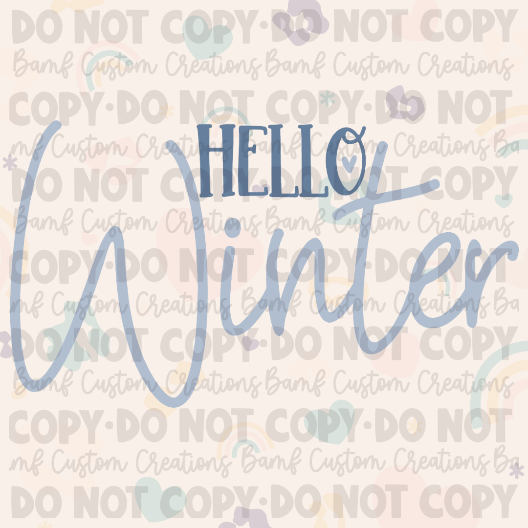 0432 | Hello Winter | Stickercal