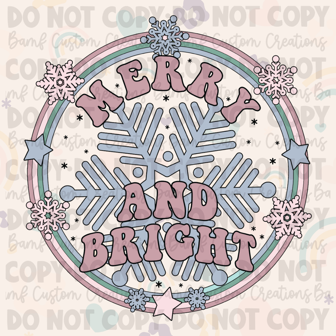 0433 | Merry & Bright | Stickercal