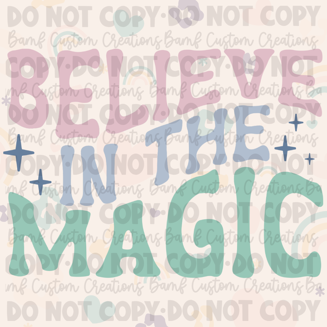 0435 | Believe in the Magic | Stickercal
