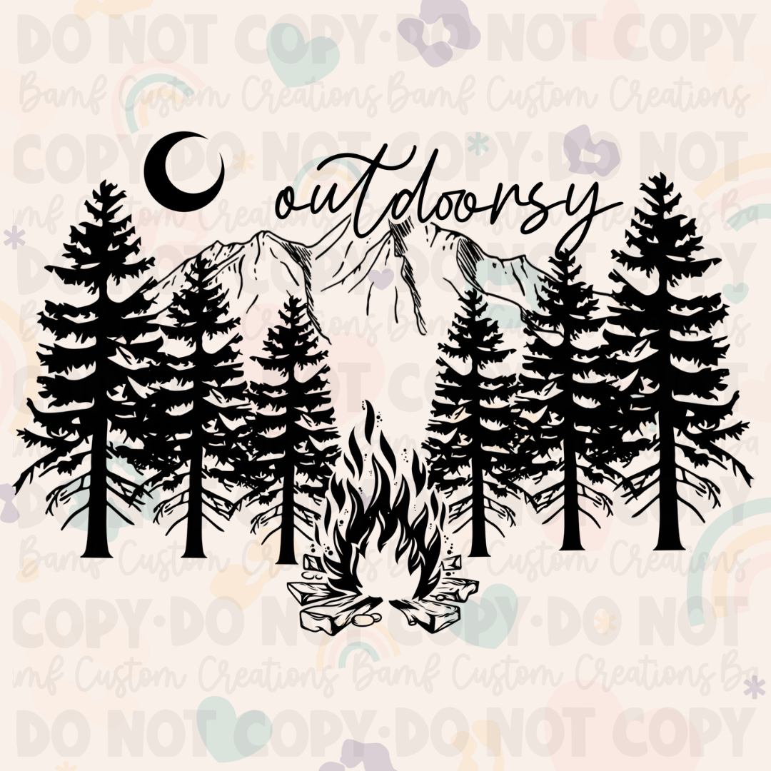 0445 | Outdoorsy | Stickercal