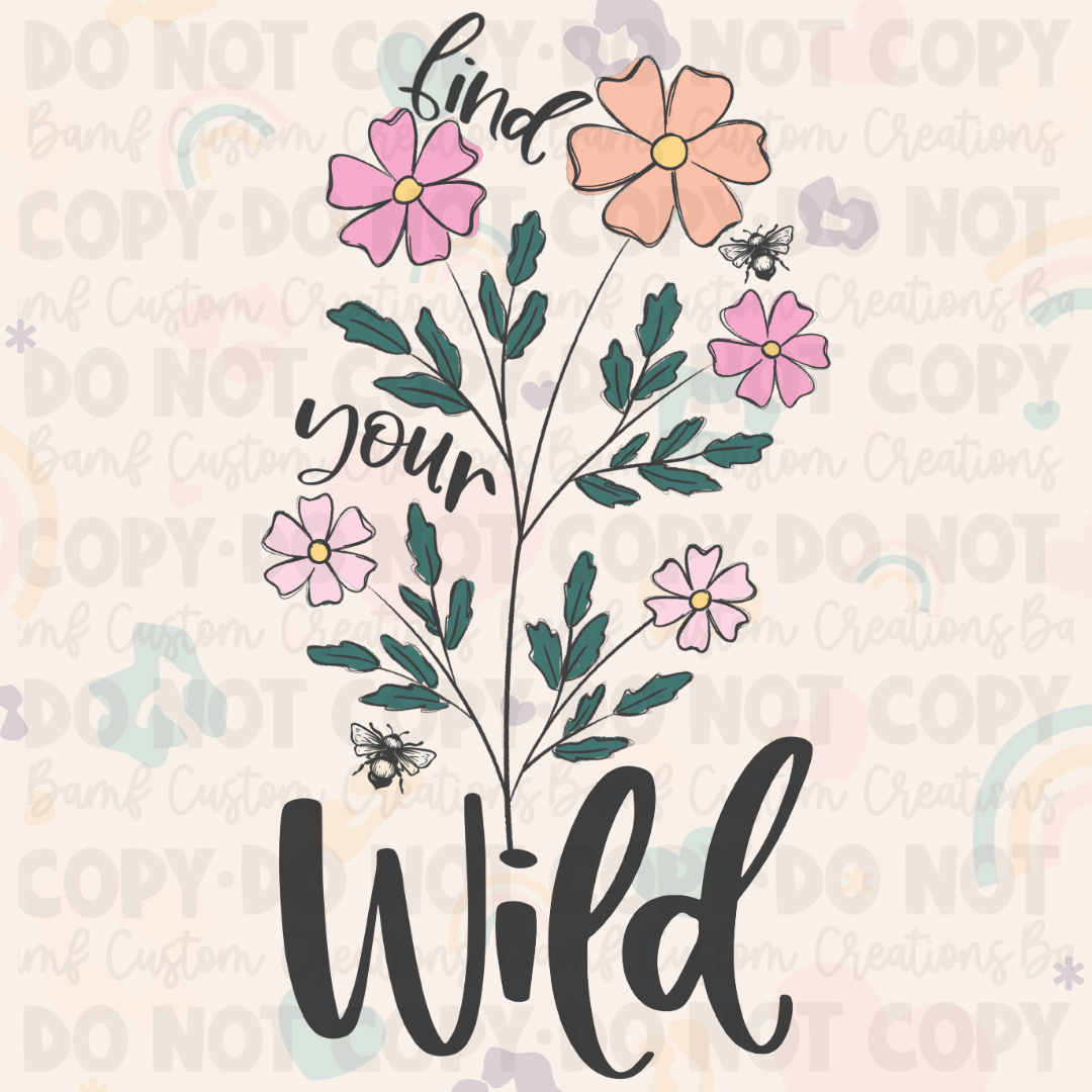 0460 | Find Your Wild | Stickercal