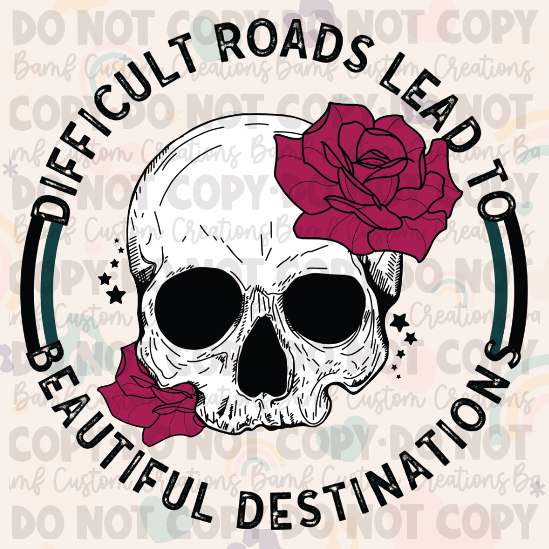 0492 | Beautiful Roads | Stickercal