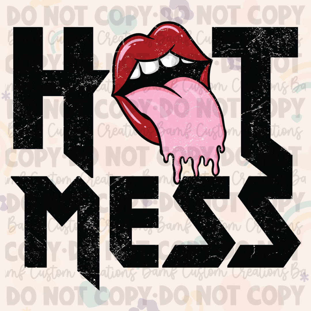 0497 | Hot Mess | Stickercal