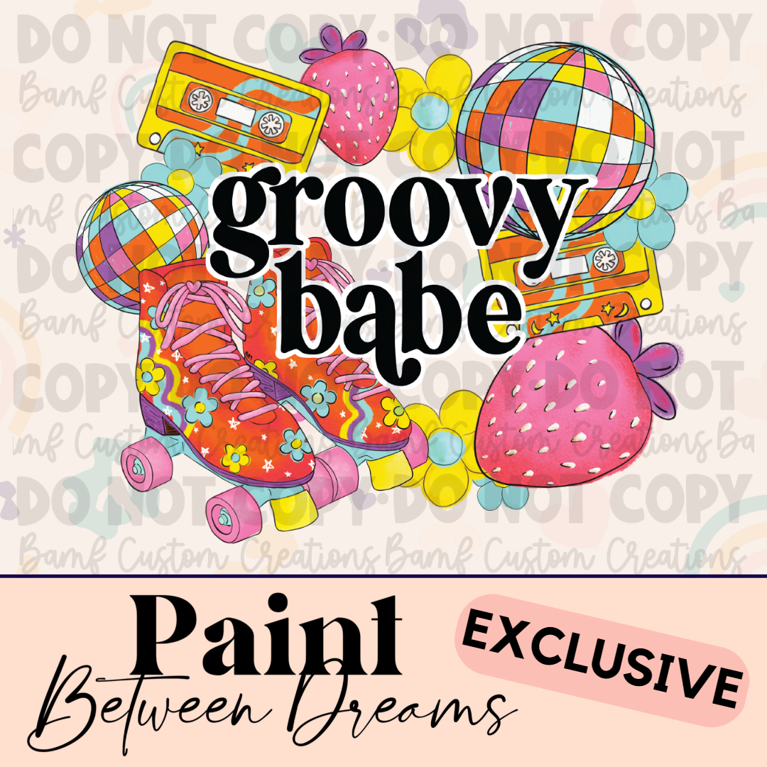 0513 | Groovy Babe | PBD | Stickercal
