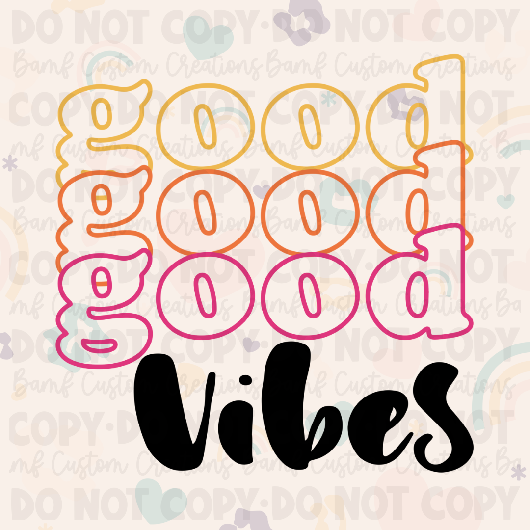 0074 | Good Vibes | Stickercal