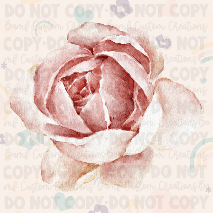 0084 | Blush Rose | Stickercal