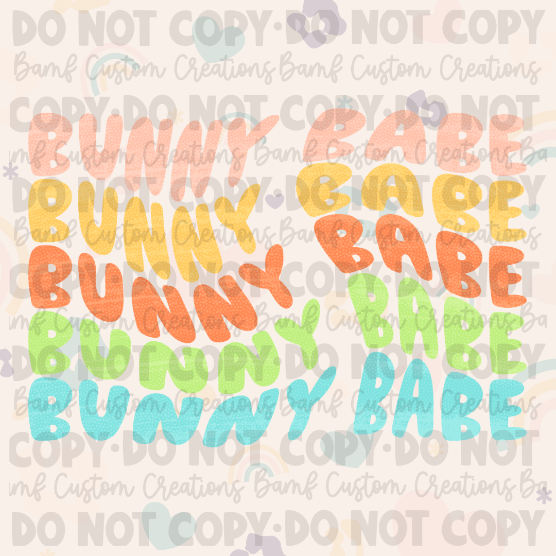 0271 | Bunny Babe | Stickercal